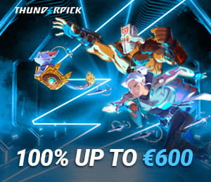 Thunderpick esports welcome bonus